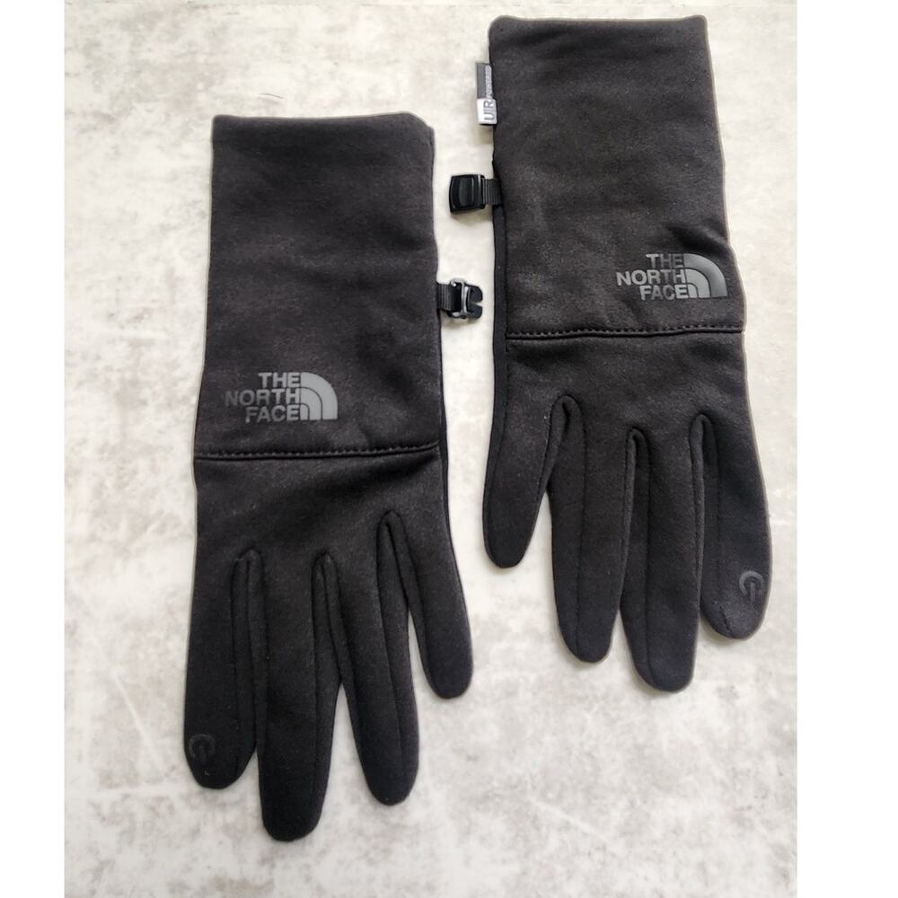 The North Face Womens Etip Recycled Gloves Black XS Touch Screen Capability